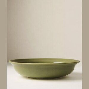 NEW Set of 4 Reeves Portuguese Stoneware Pasta Bowls - Olive by Anthropologie